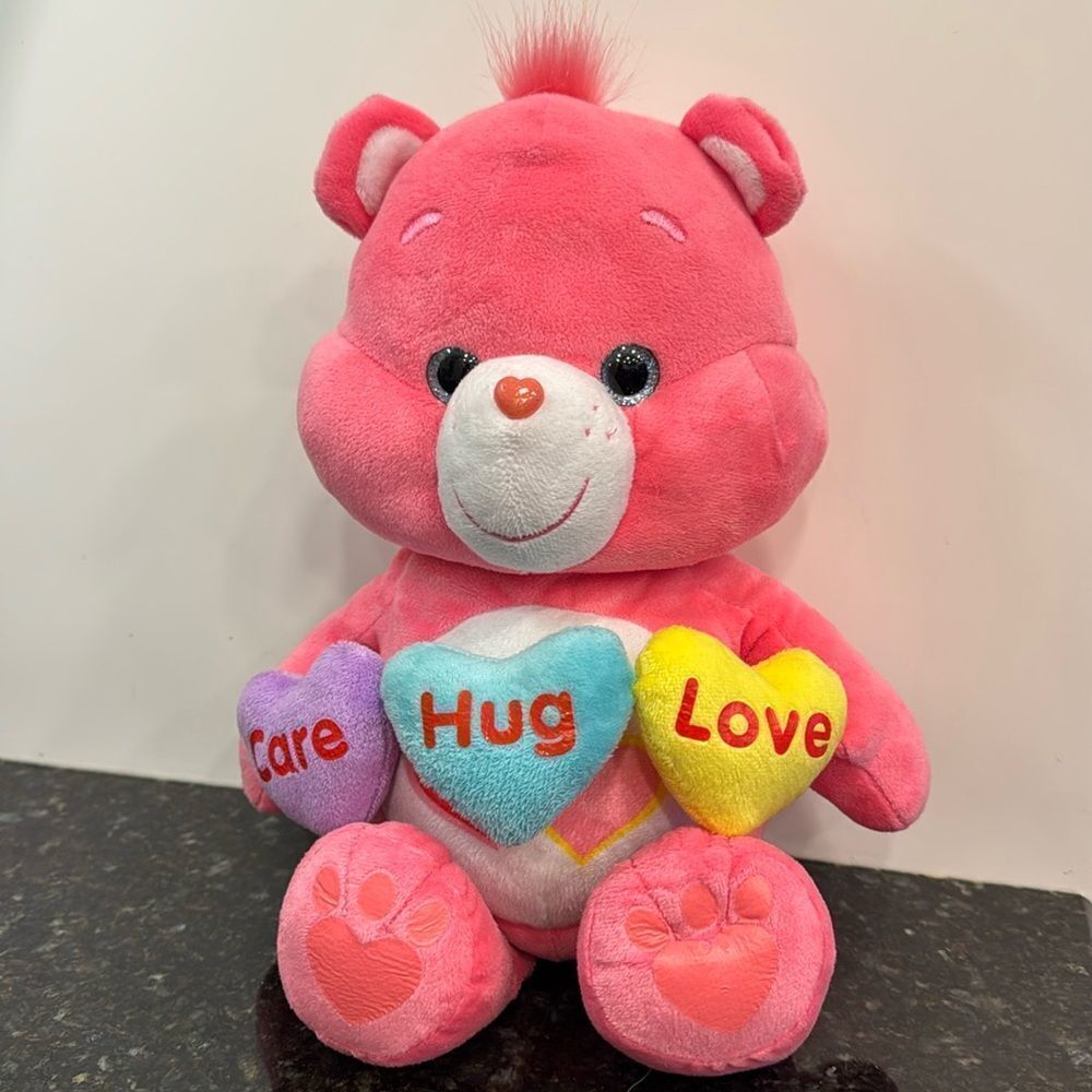 Care Bear Love A Lot With 3 Valentine Hearts 2019